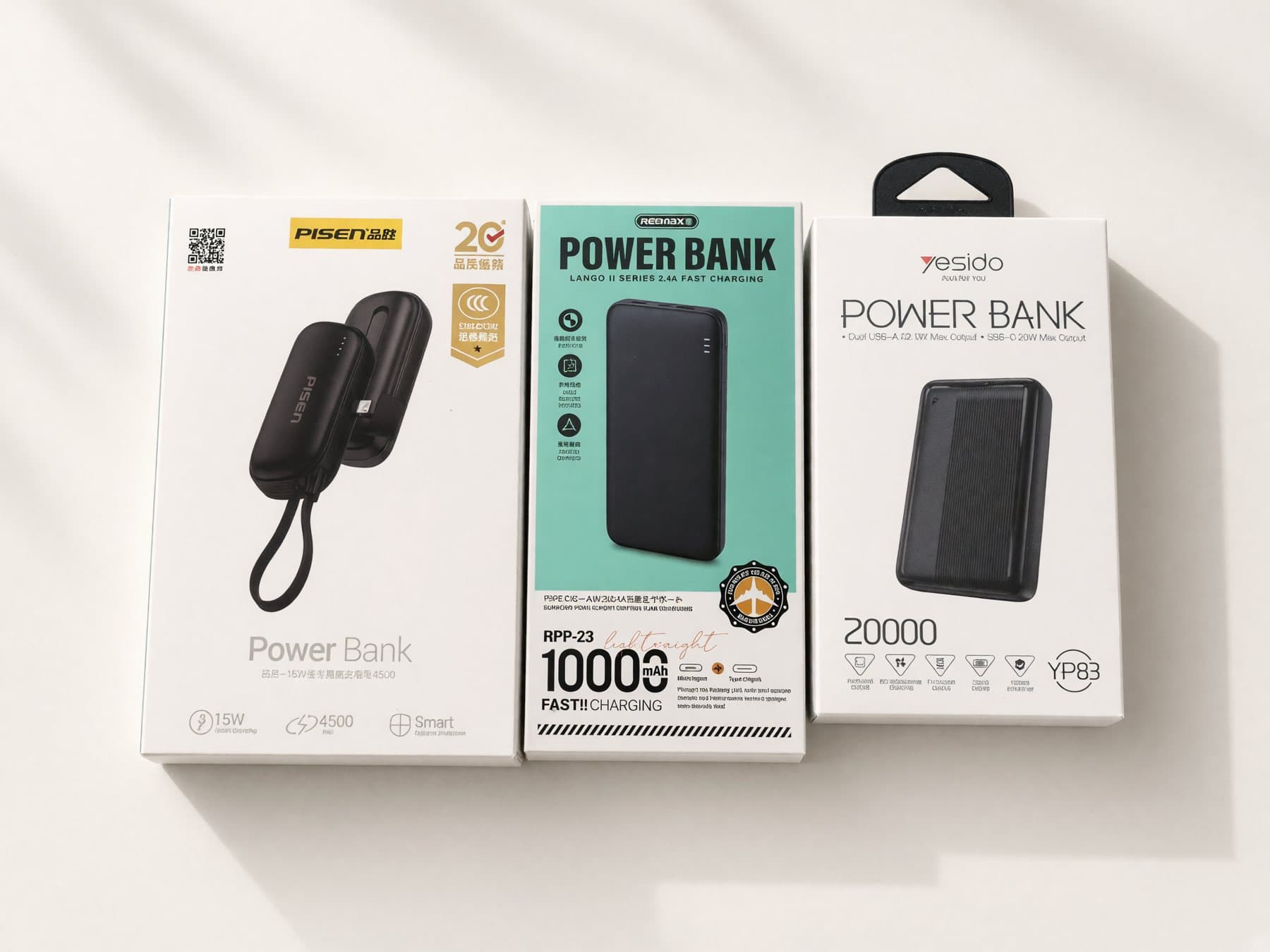 Compact and high-capacity power banks