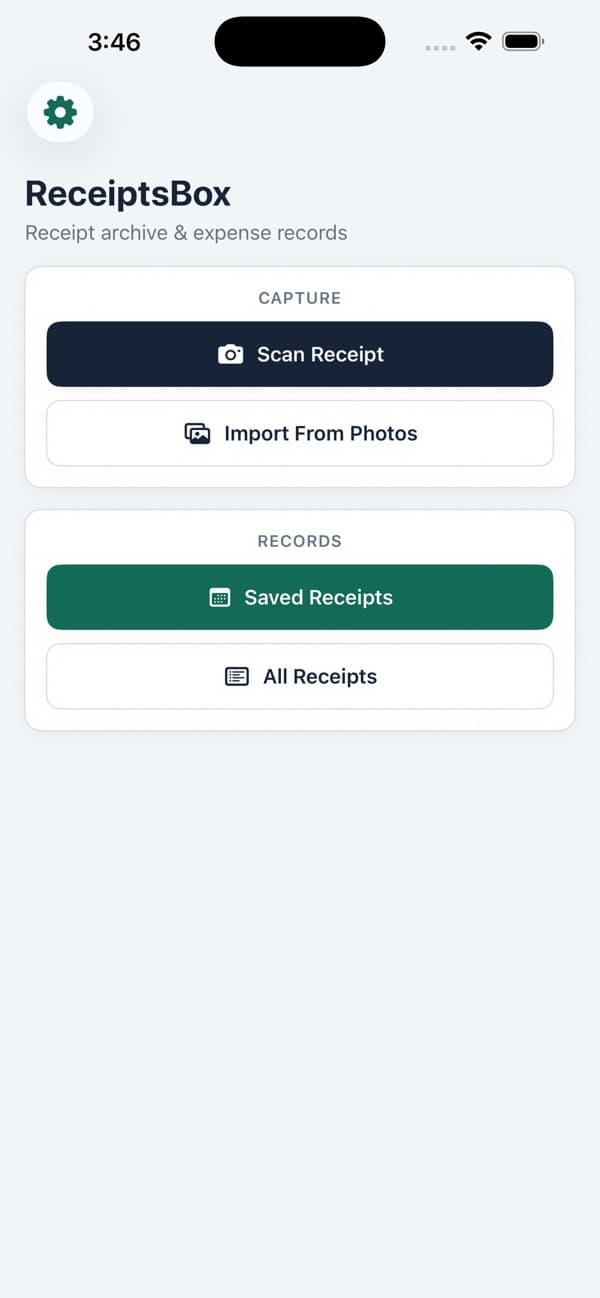 ReceiptsBox
