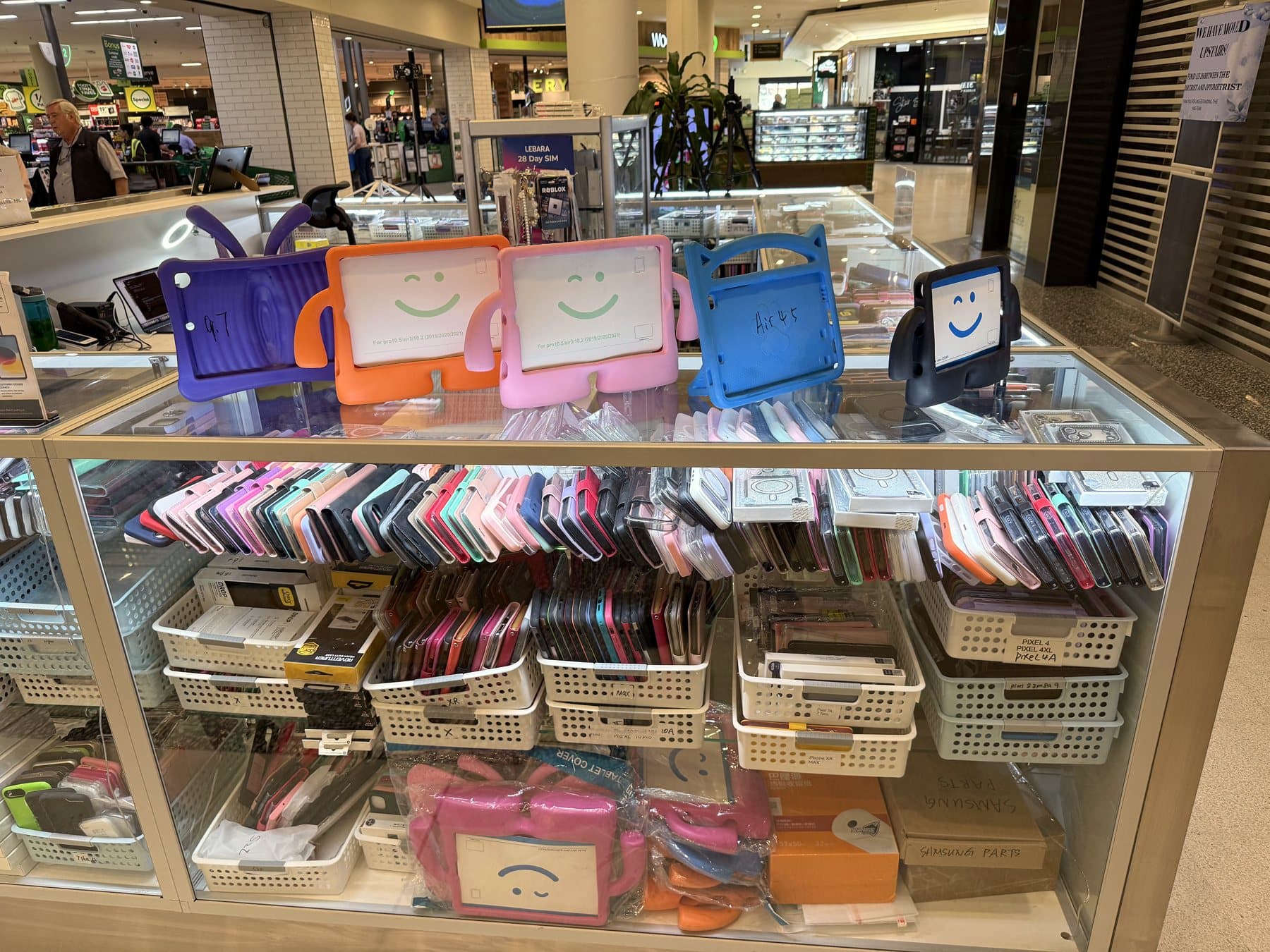 TechBooster store and accessory display
