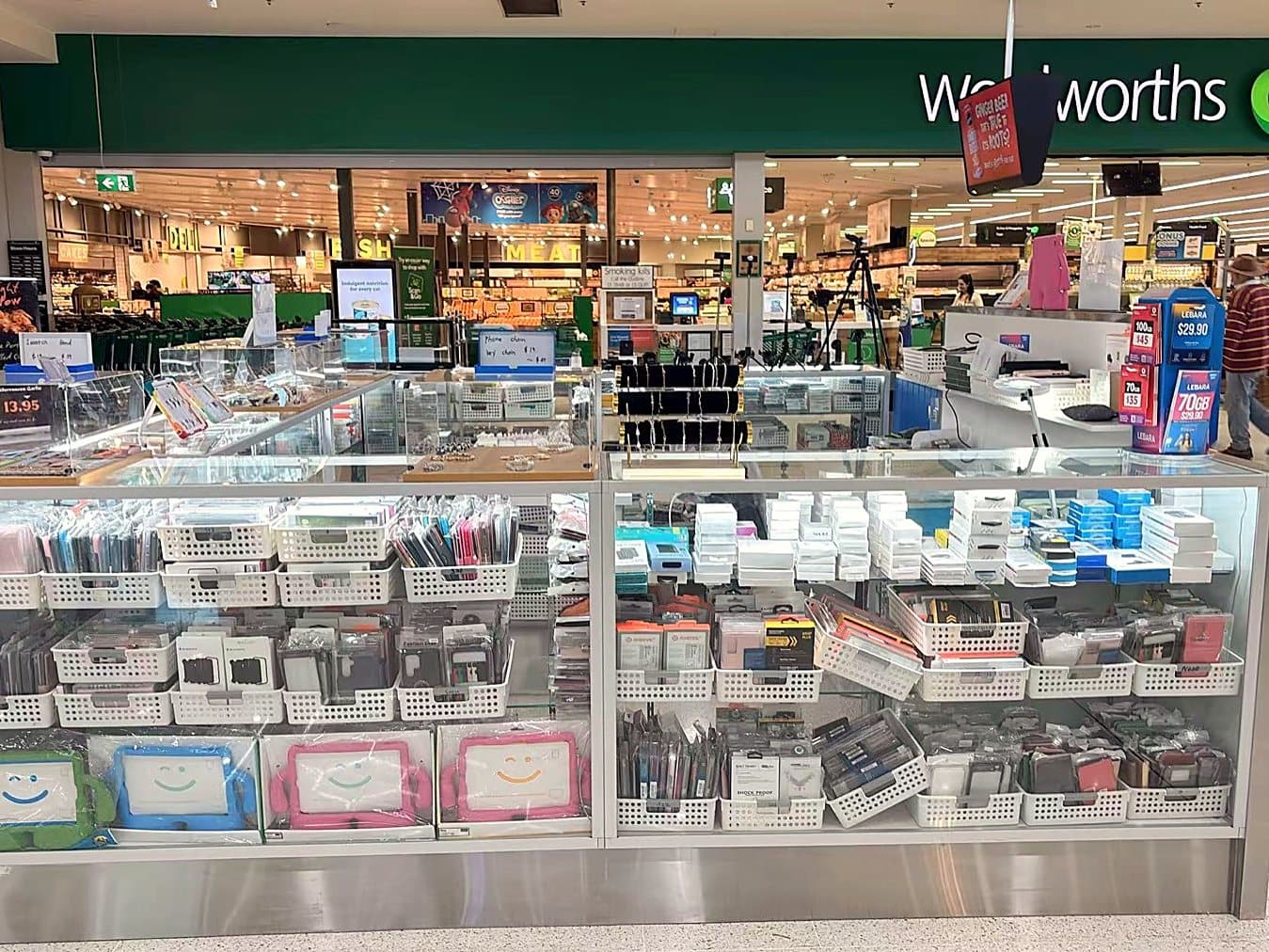 TechBooster store and accessory display